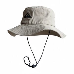 Quiksilver Beige bushmaster Boonie safari Hat Men's Outdoor Beach Summer L/XL